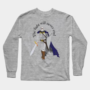 skull knight Long Sleeve T-Shirt
